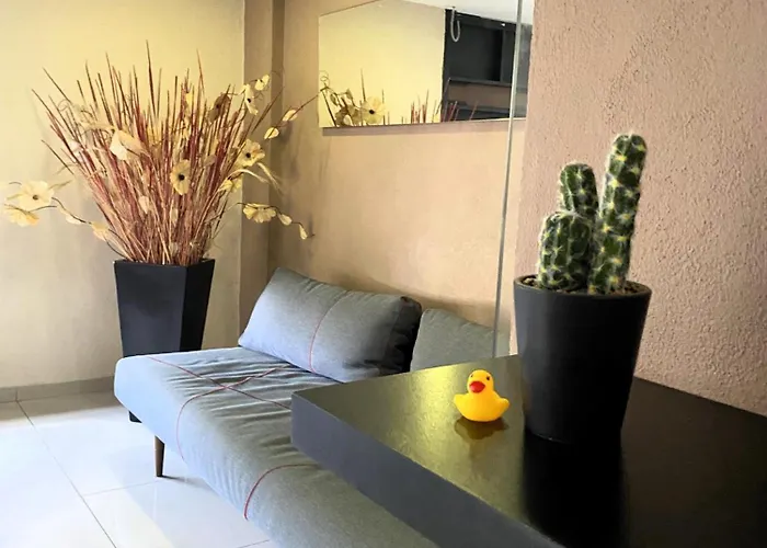 Apartment S03 Master Premium Frente Al Tec Cem Cocineta Wifi Balcon Parking Terraza *