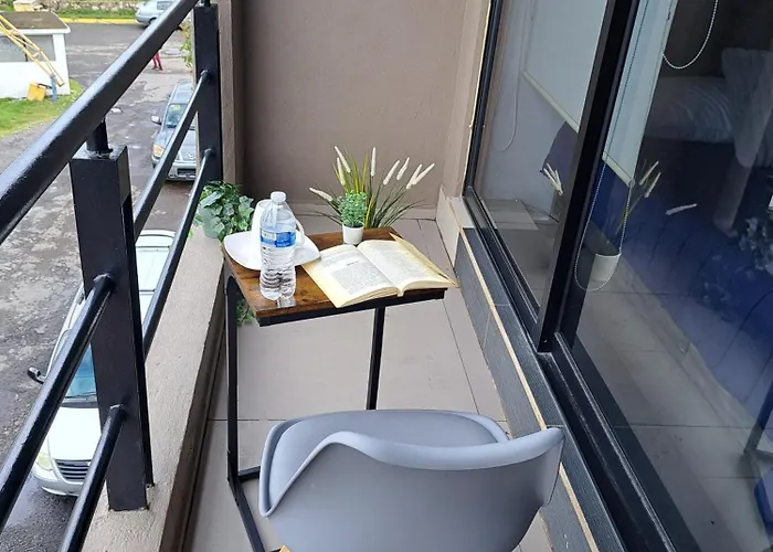 S03 Master Premium Frente Al Tec Cem Cocineta Wifi Balcon Parking Terraza Apartment