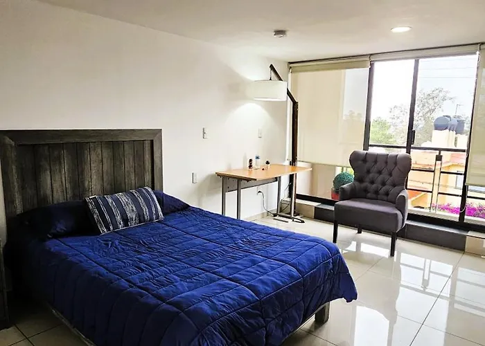 Apartment S03 Master Premium Frente Al Tec Cem Cocineta Wifi Balcon Parking Terraza
